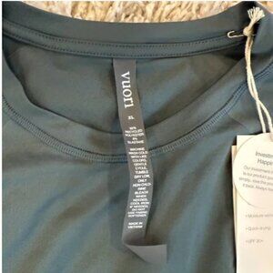 NWT Vuori Men’s Viewpoint Performance Tee XL Lake (Dark Green)